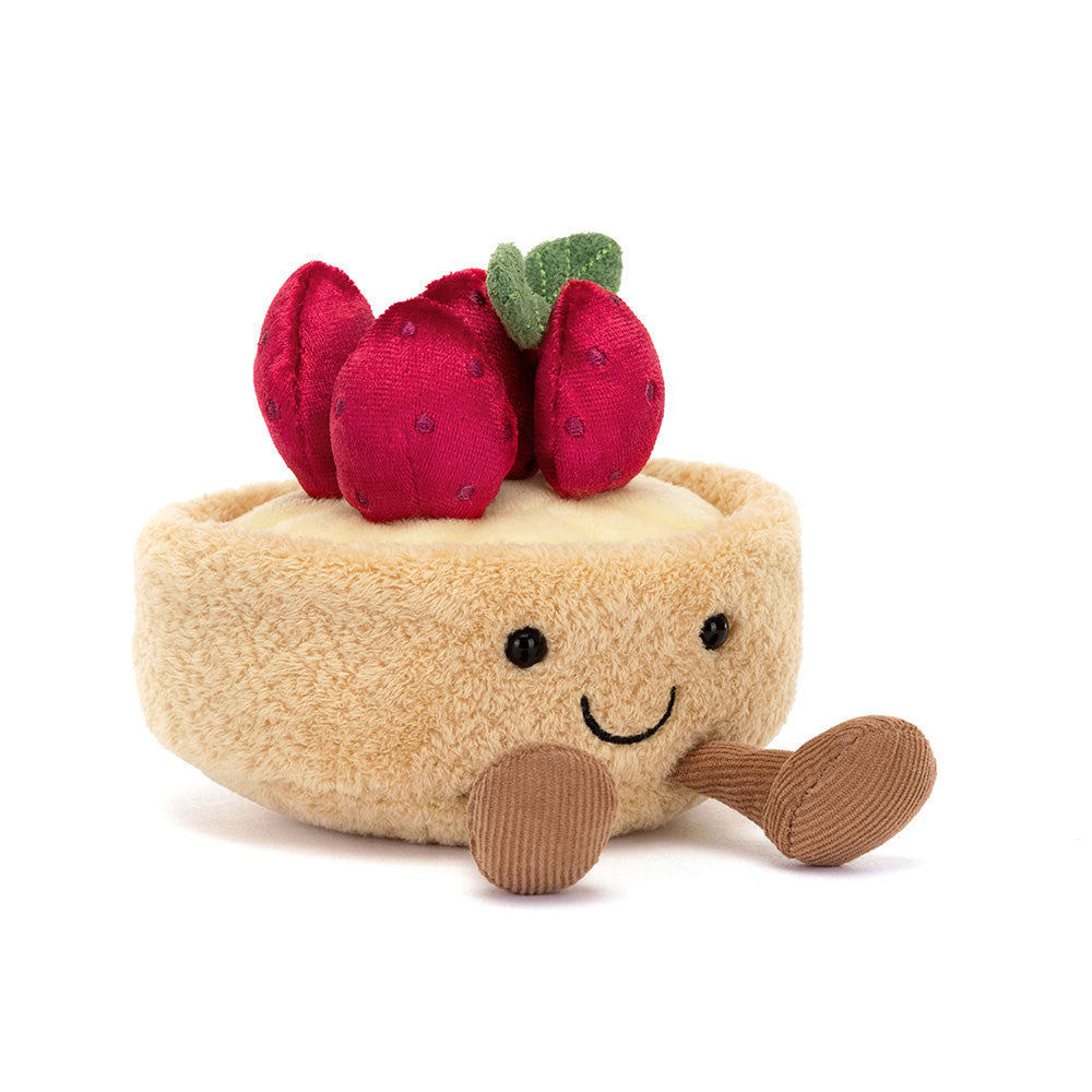 Amuseables Tarte aux Fraises Fleurette – Jellycat