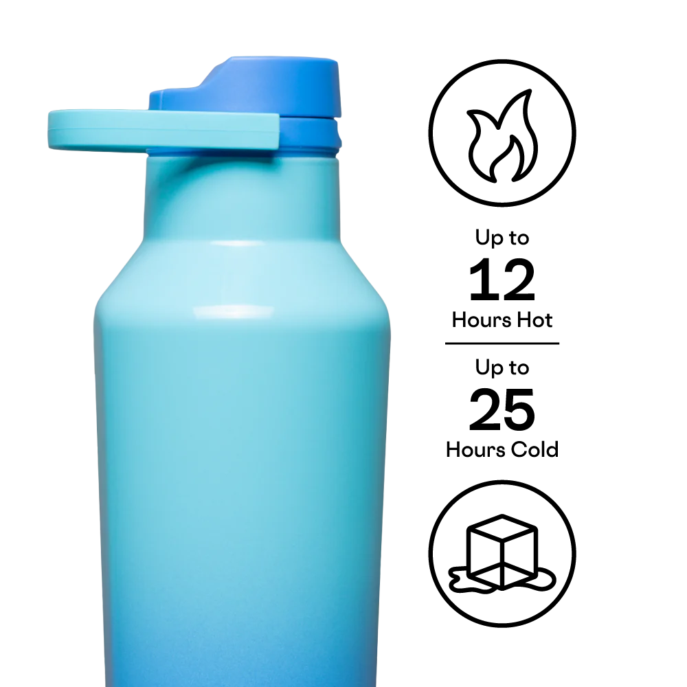 Bouteille Sport 20 oz Boom Box Bleu – Corkcicle