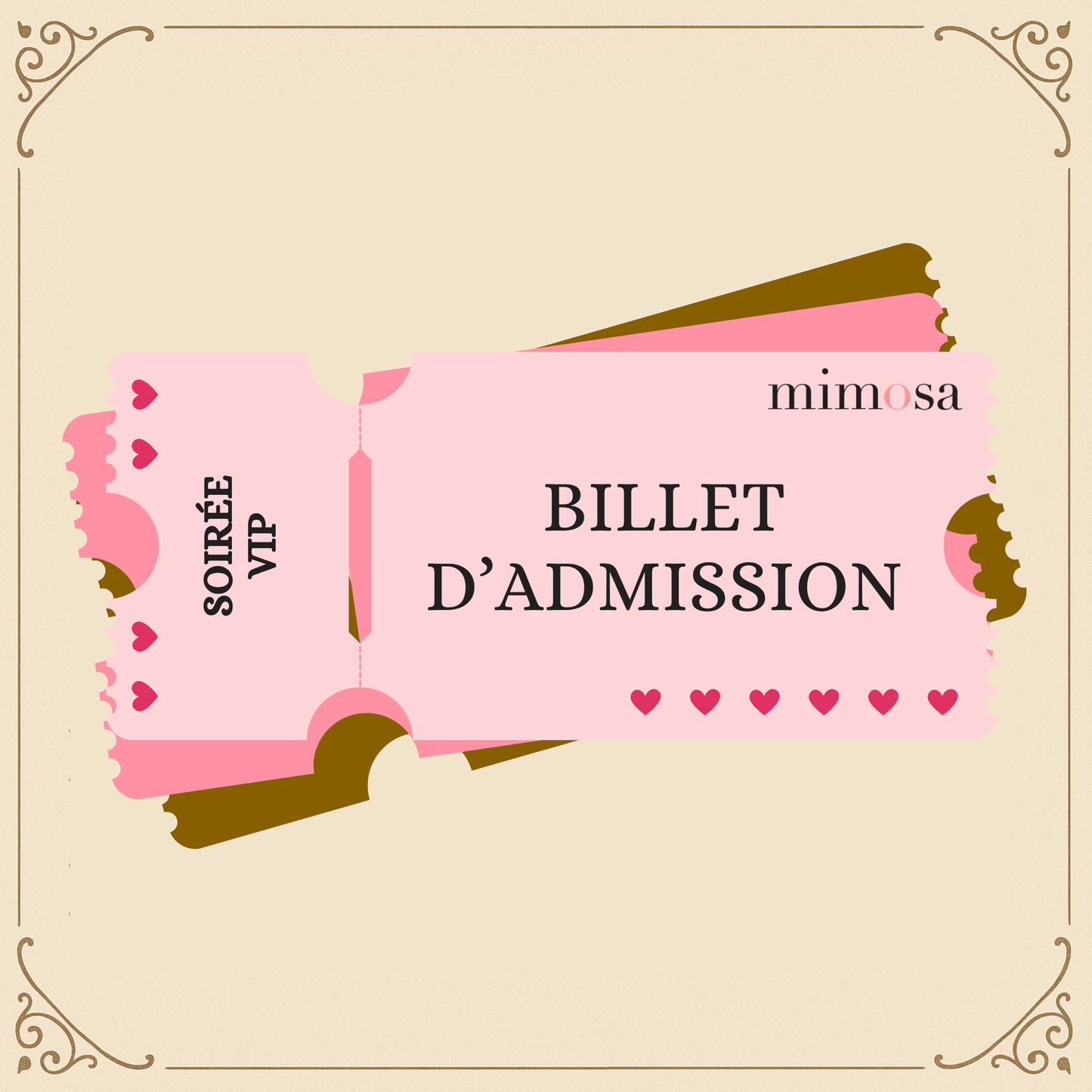 Soirée VIP – Billet d’Admission