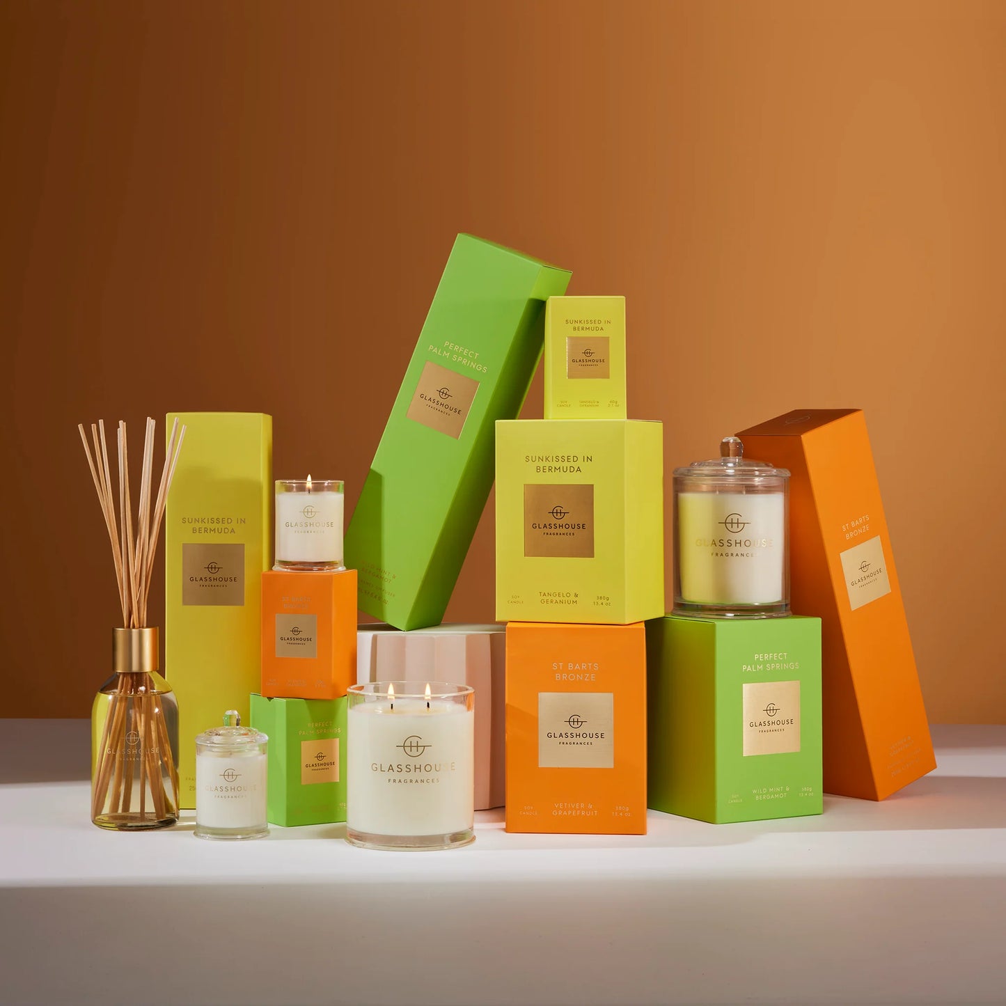 Bougie 2.1 oz St Barts Bronze – Glasshouse