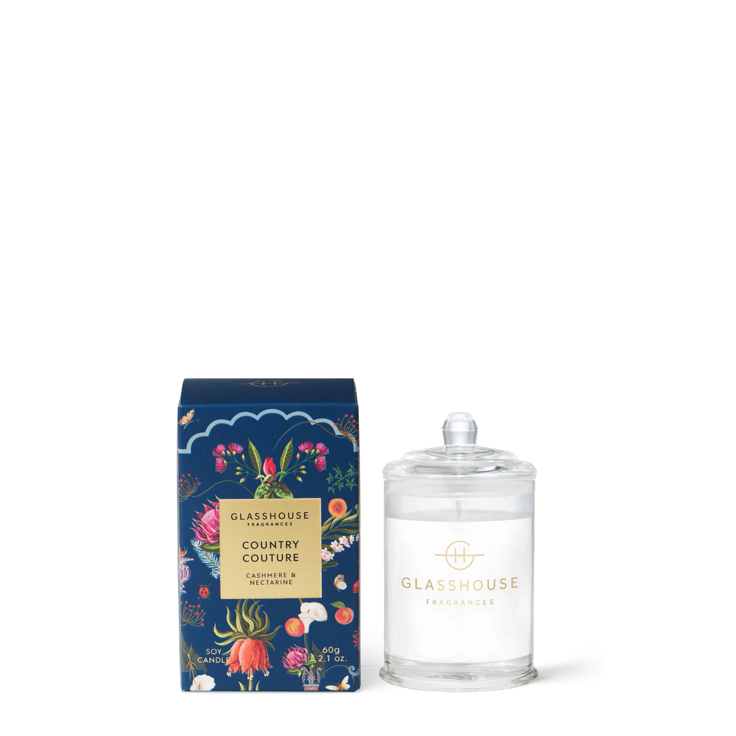 Bougie 2.1 oz Country Couture – Glasshouse