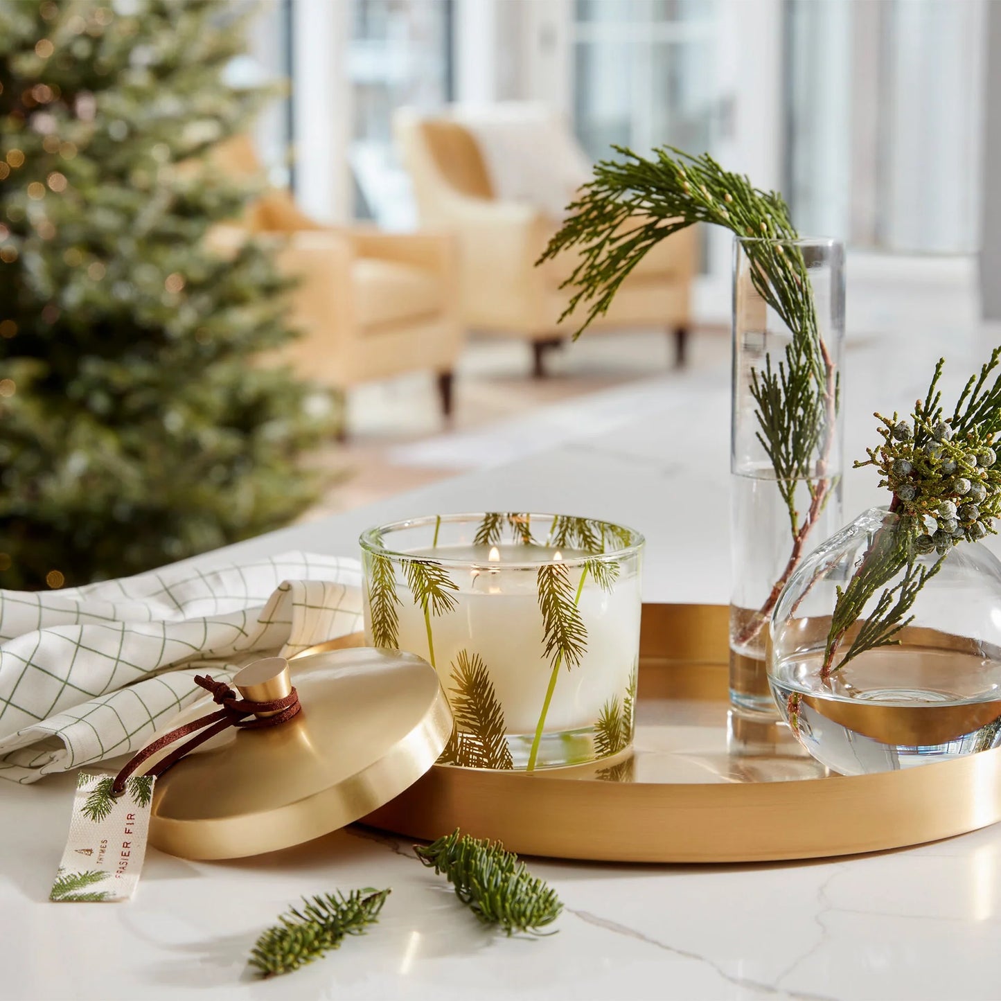 Bougie Aiguilles de Pin à 3 Mèches Frasier Fir