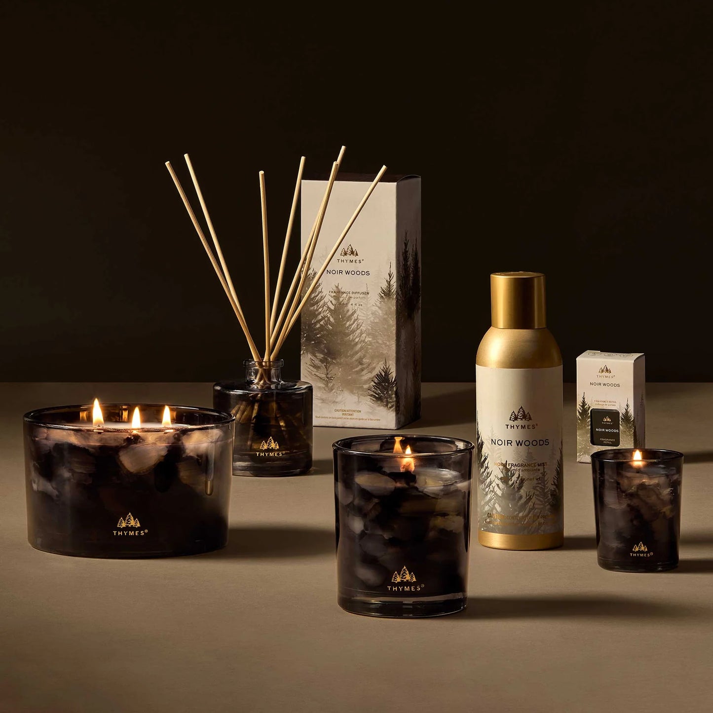 Parfum d'Ambiance Noir Woods