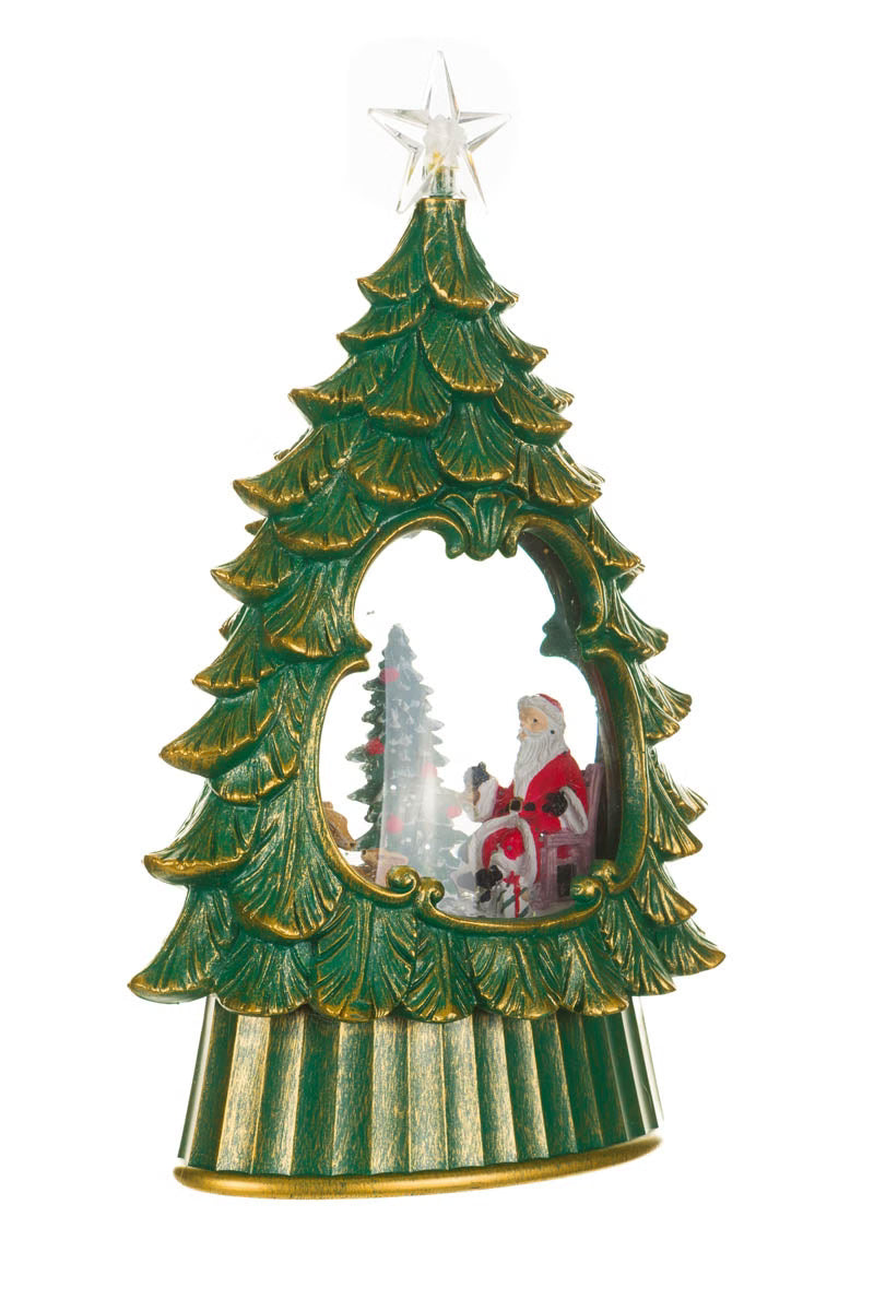 Boule de Neige Sapin Vert