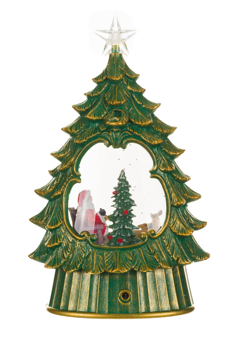 Boule de Neige Sapin Vert
