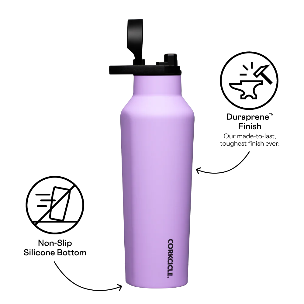 Bouteille Sport 20 oz Lilas Ensoleillé – Corkcicle