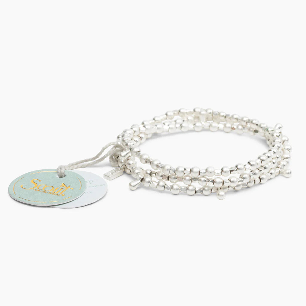Bracelet Métallique - Classique/Larme/Argent