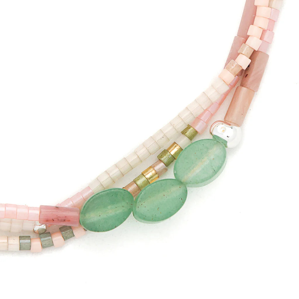 Bracelet Mixtes - Optimisme/Aventurine Verte/Argent | Scout