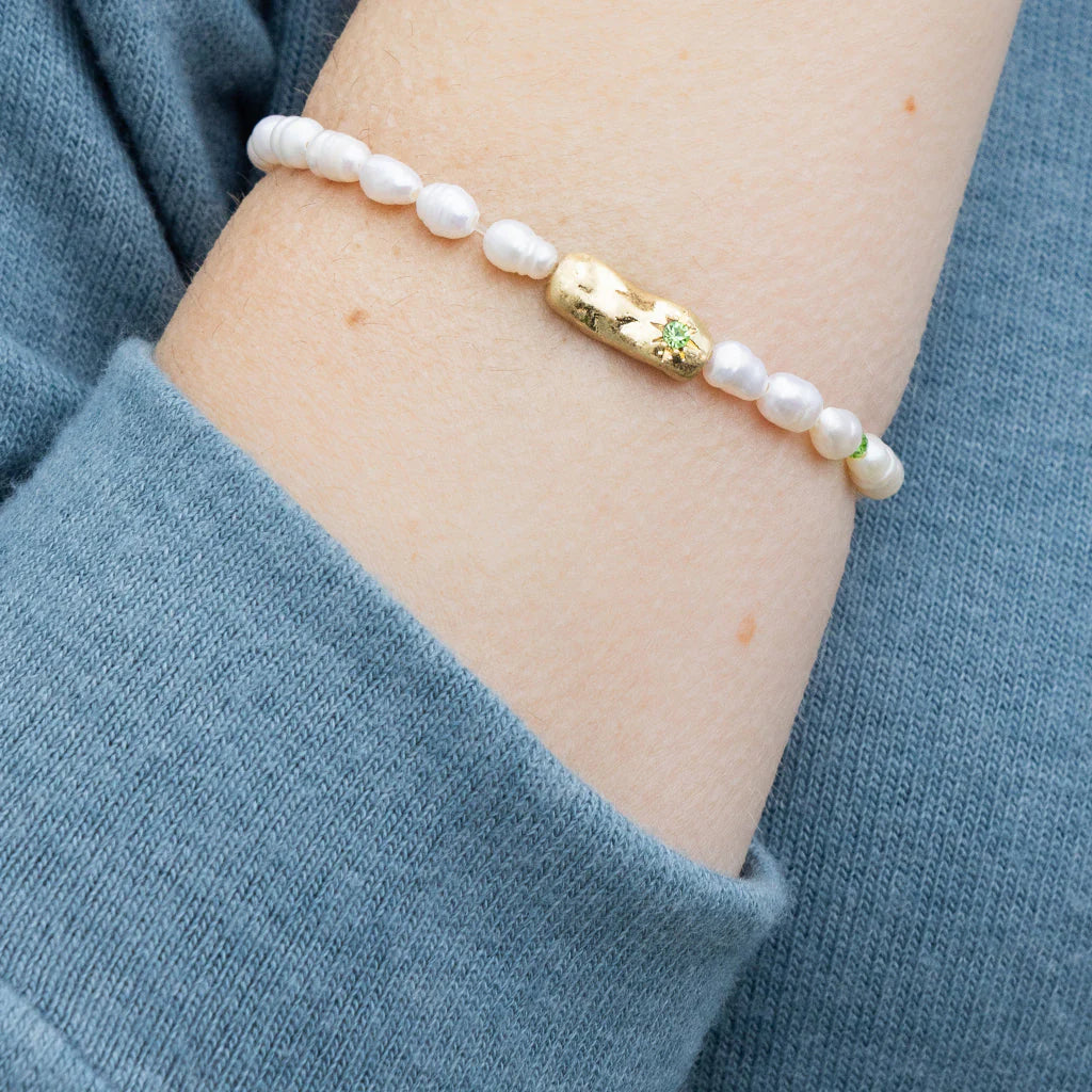 Bracelet de Perles - Chance/Or | Scout