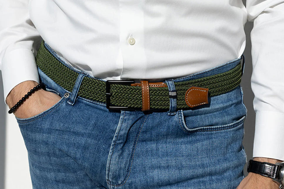 Ceintures Tressées - Olive