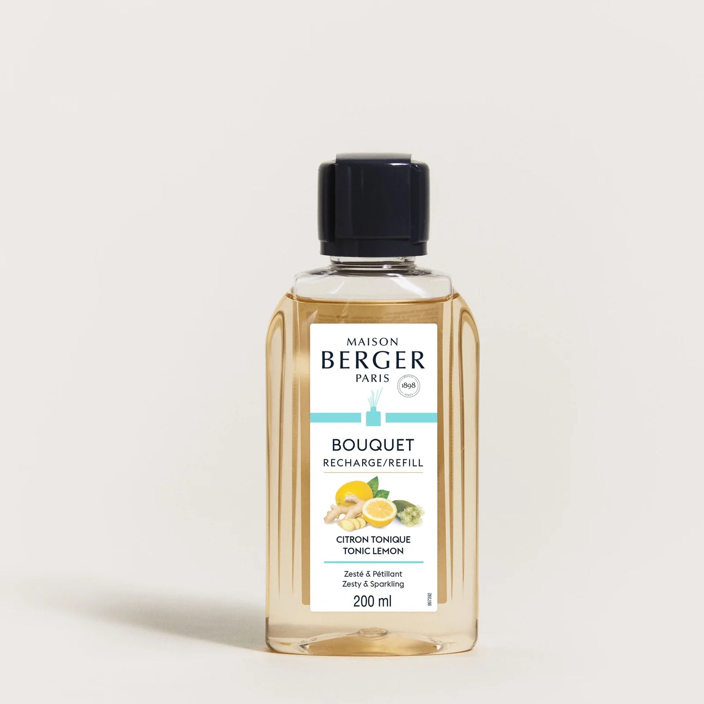Recharge Diffuseur à Roseaux Citron Tonique - 200 ml – Maison Berger