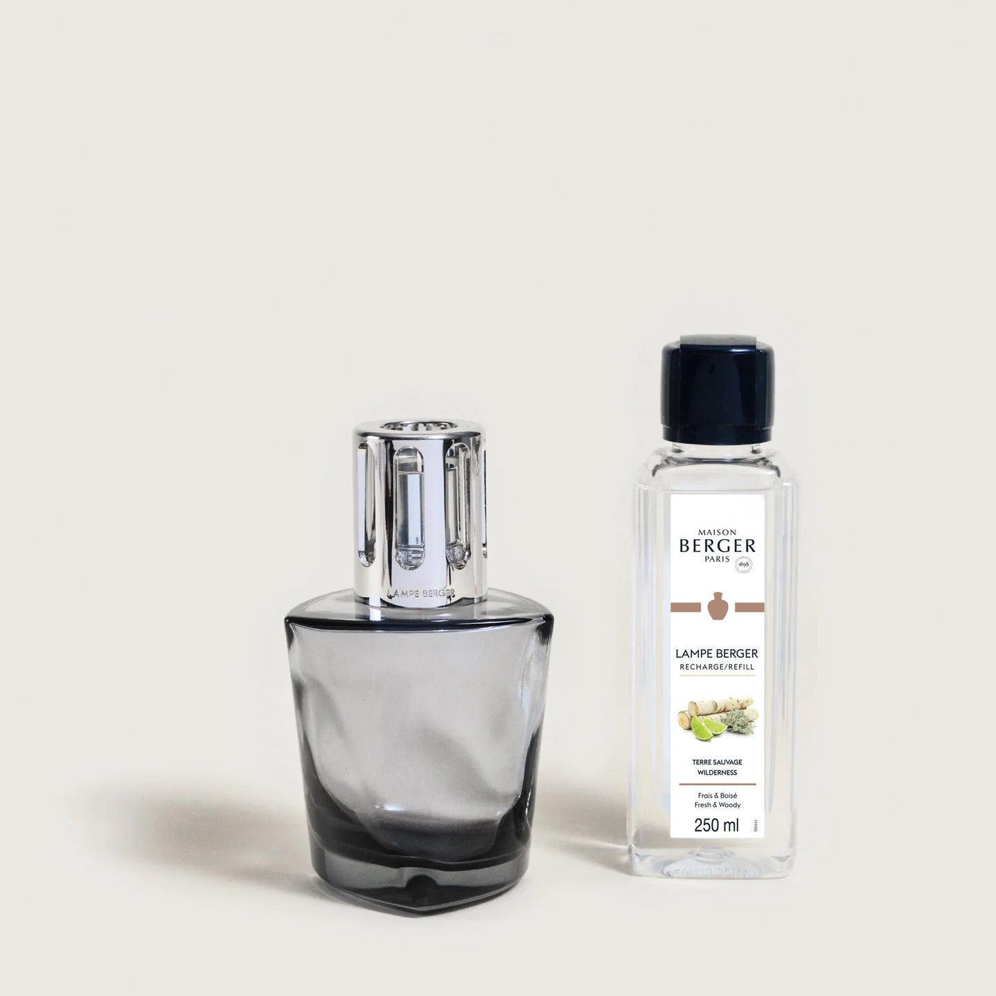 Coffret Lampe Terra - Noir – Maison Berger