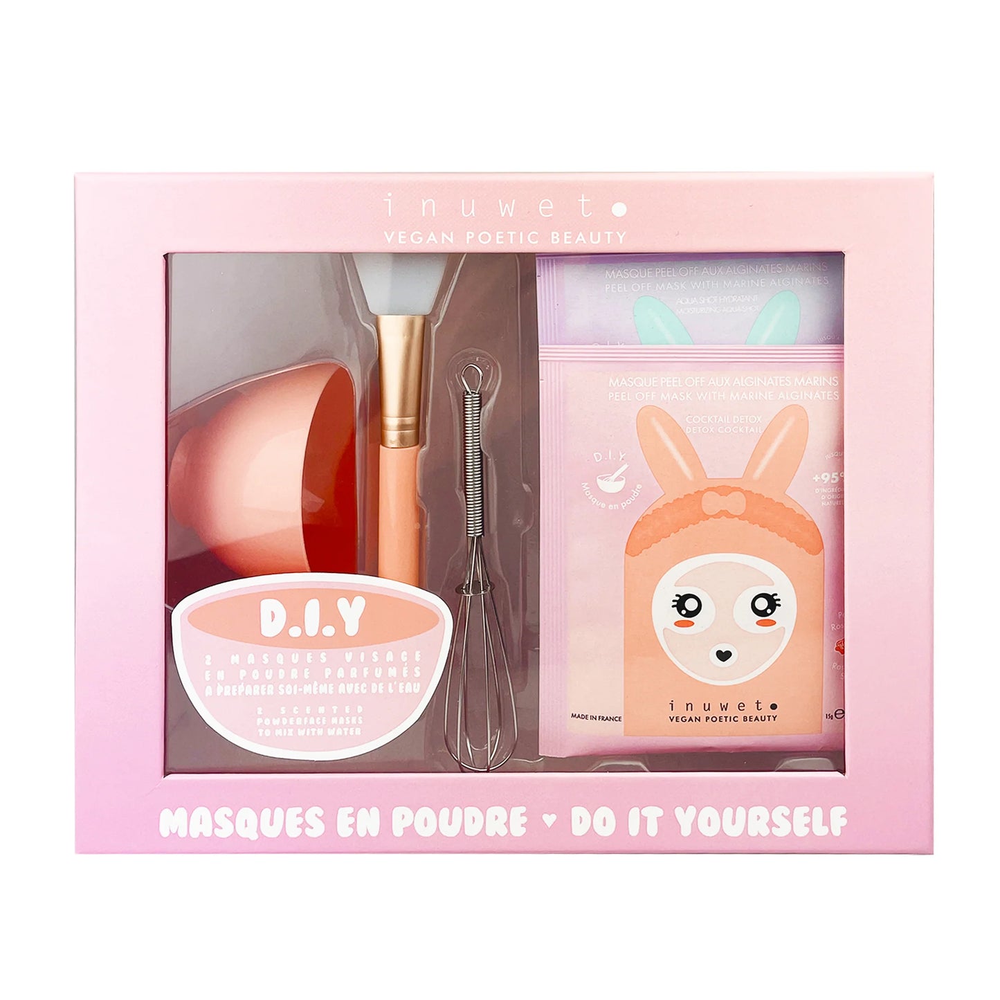 Coffret Masques en Poudre Parfumés Peel Off DIY