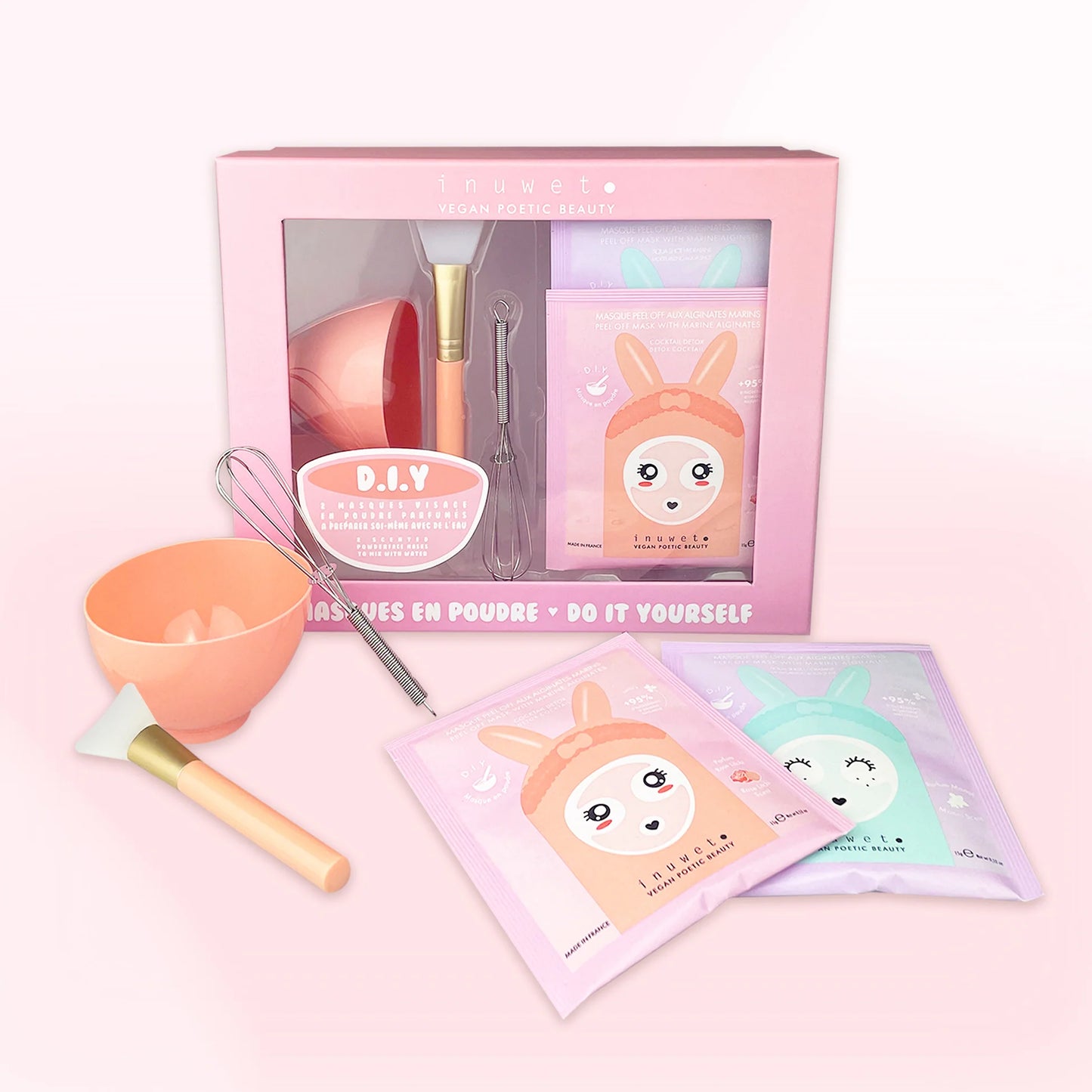 Coffret Masques en Poudre Parfumés Peel Off DIY