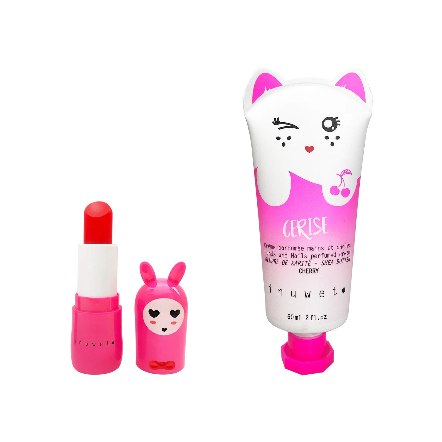 Coffret Wiz Baume à Lèvres et Crème à Mains - Cerise