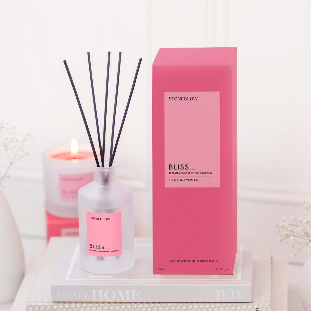 Diffuseur à Roseaux Bliss | Stoneglow