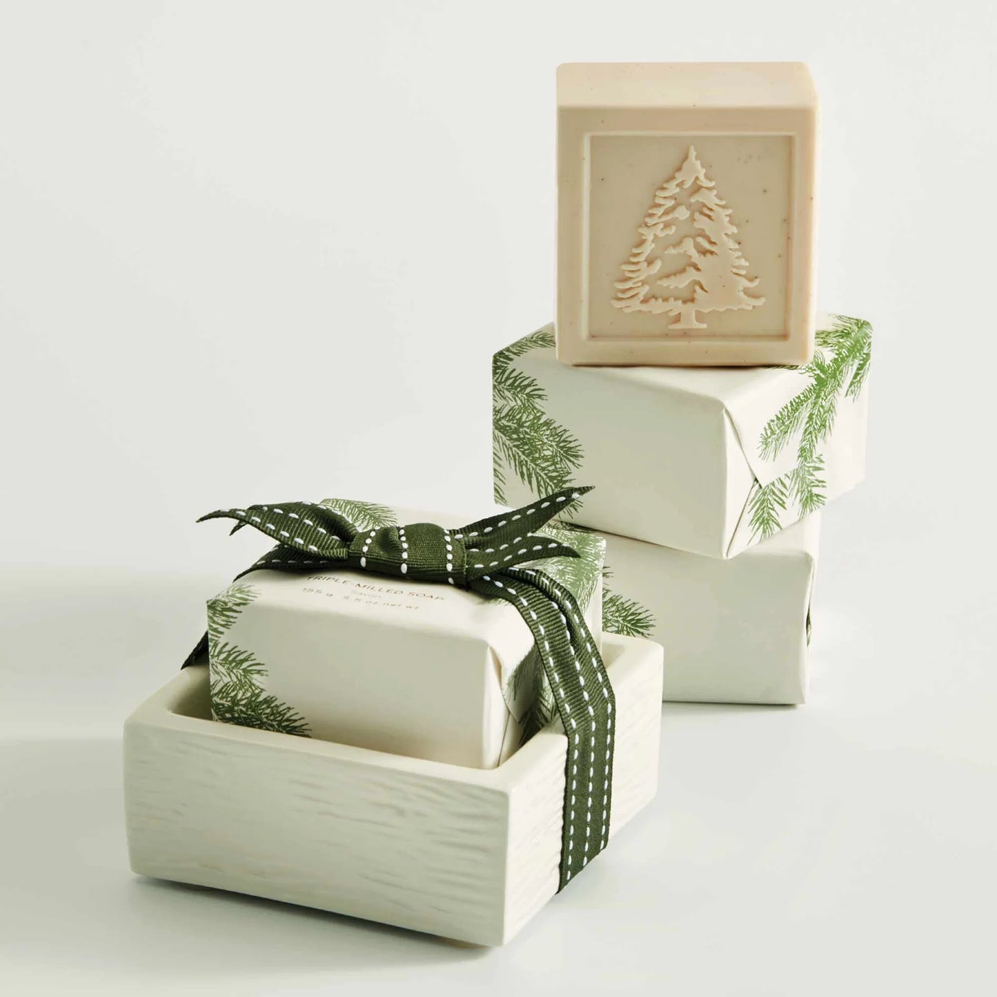 Ensemble Savon et Porte-Savon pour les Mains Frasier Fir