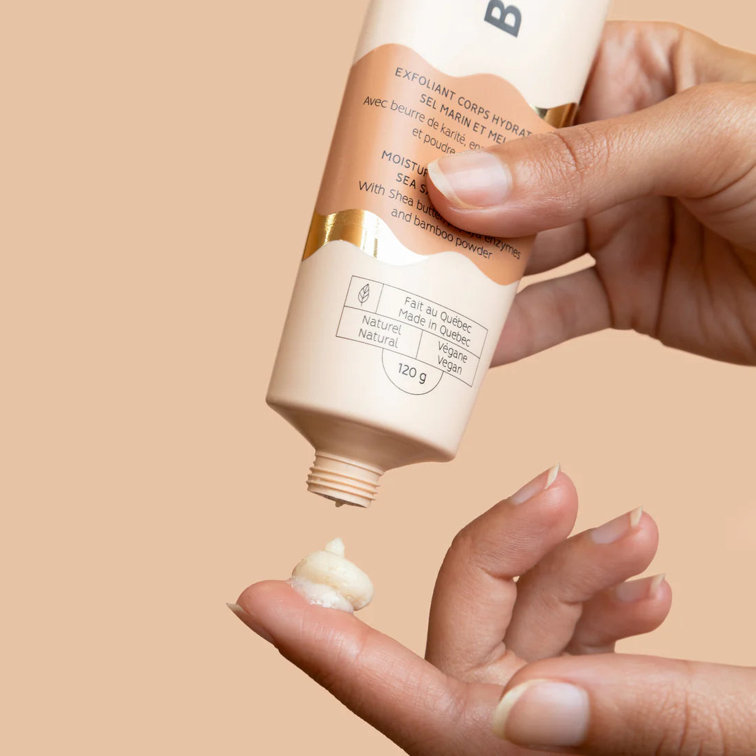 Exfoliant Corporel Hydratant - Sel Marin et Melon – BKIND
