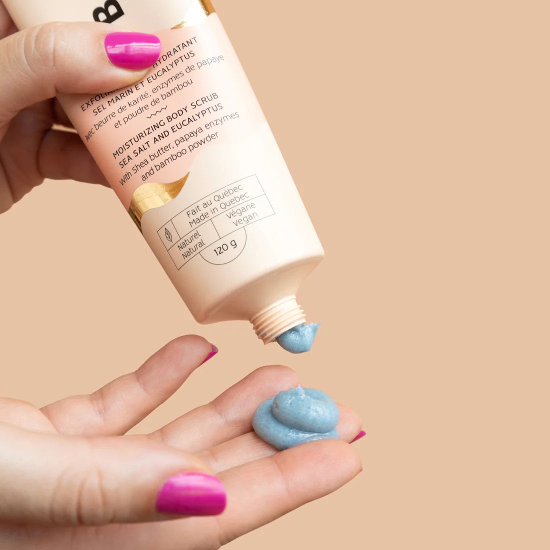 Exfoliant Corporel Hydratant - Sel Marin & Eucalyptus – BKIND