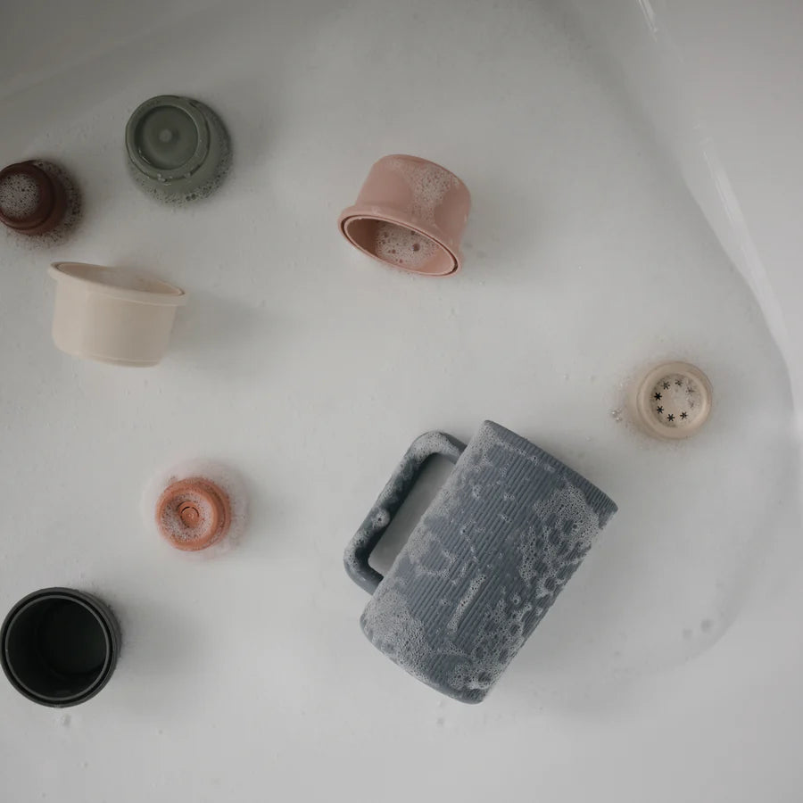 Gobelet de Rinçage pour le Bain - Bleu