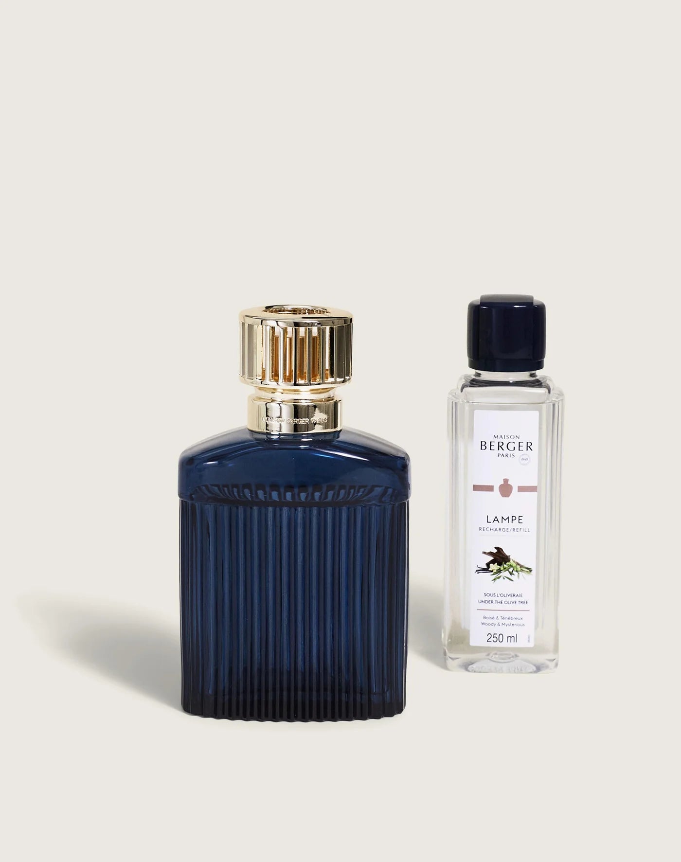 Coffret Lampe Alpha - Bleu Impérial – Maison Berger