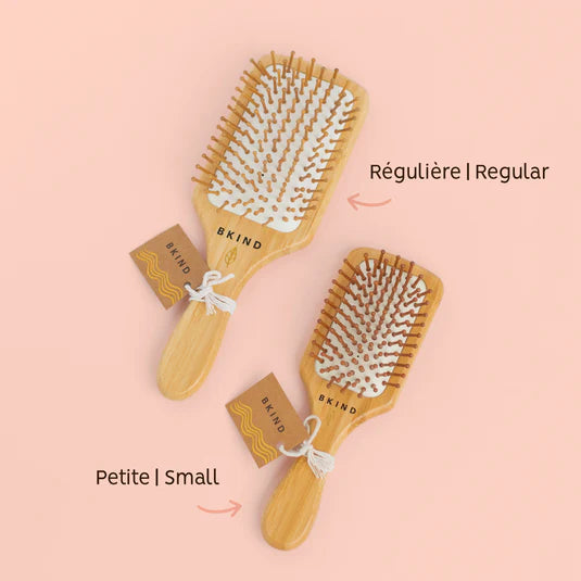 Petite brosse à Cheveux en Bambou – BKIND