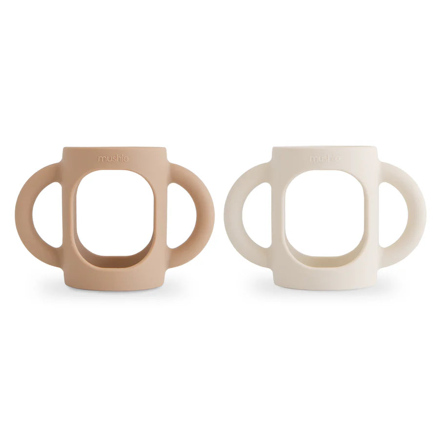 Poignées en silicone pour Biberons - Naturel