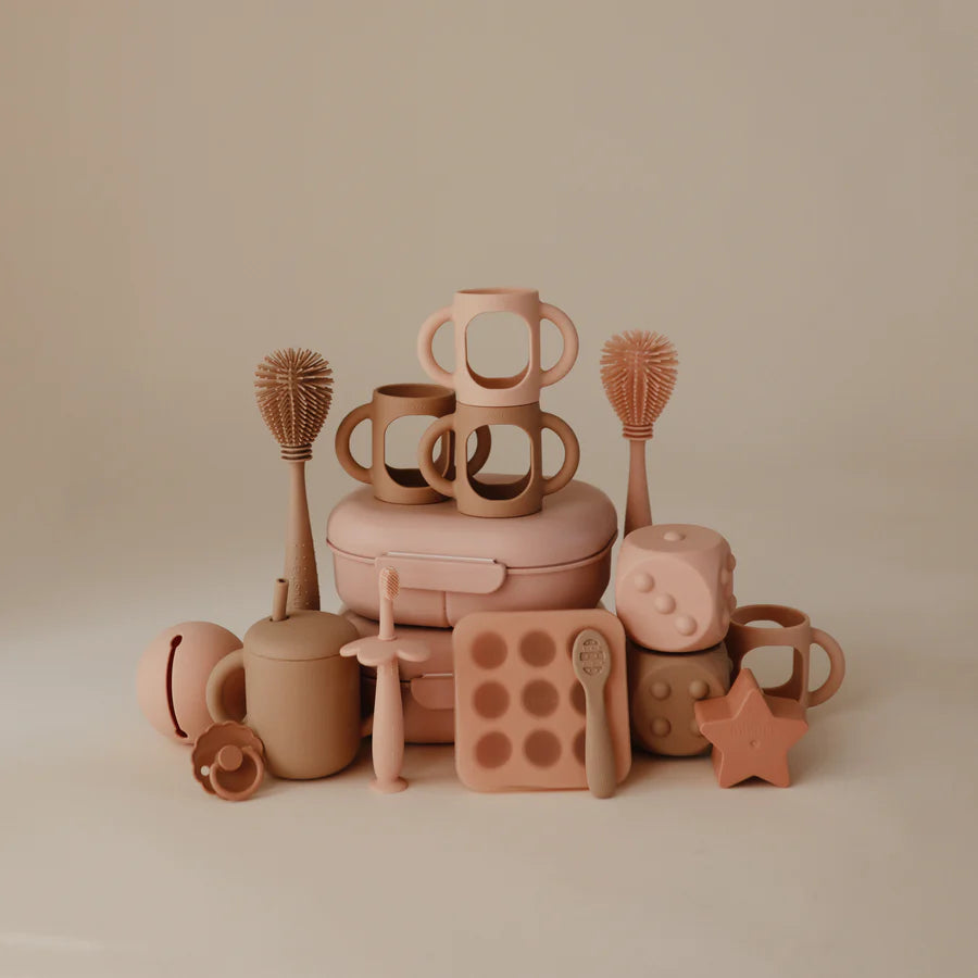 Poignées en silicone pour Biberons - Naturel