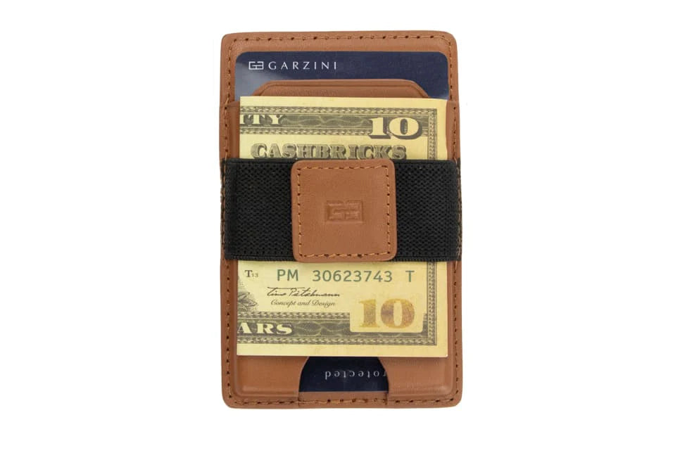 Portefeuille MagSafe - Brun – Garzini