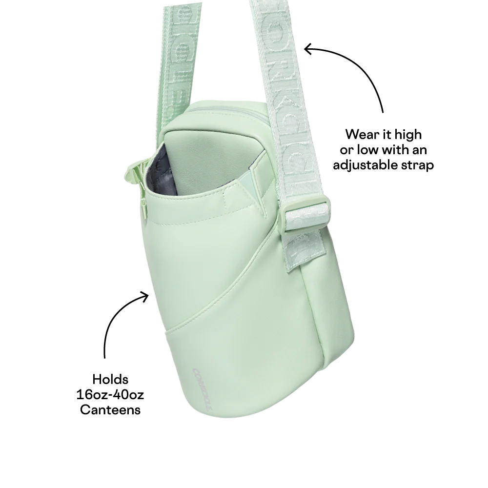Sac Bandoulière pour Bouteille d'Eau Sage Mist – Corkcicle