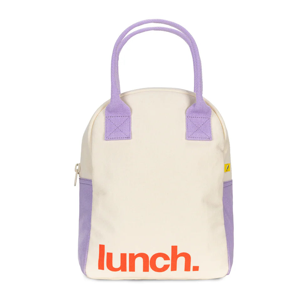 Sac à Lunch Lavande Coquelicot – Fluf