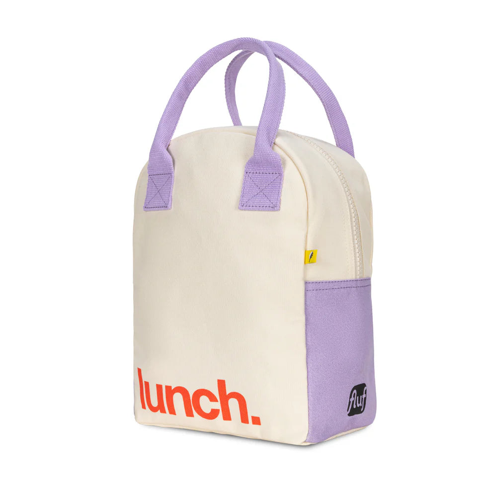 Sac à Lunch Lavande Coquelicot – Fluf