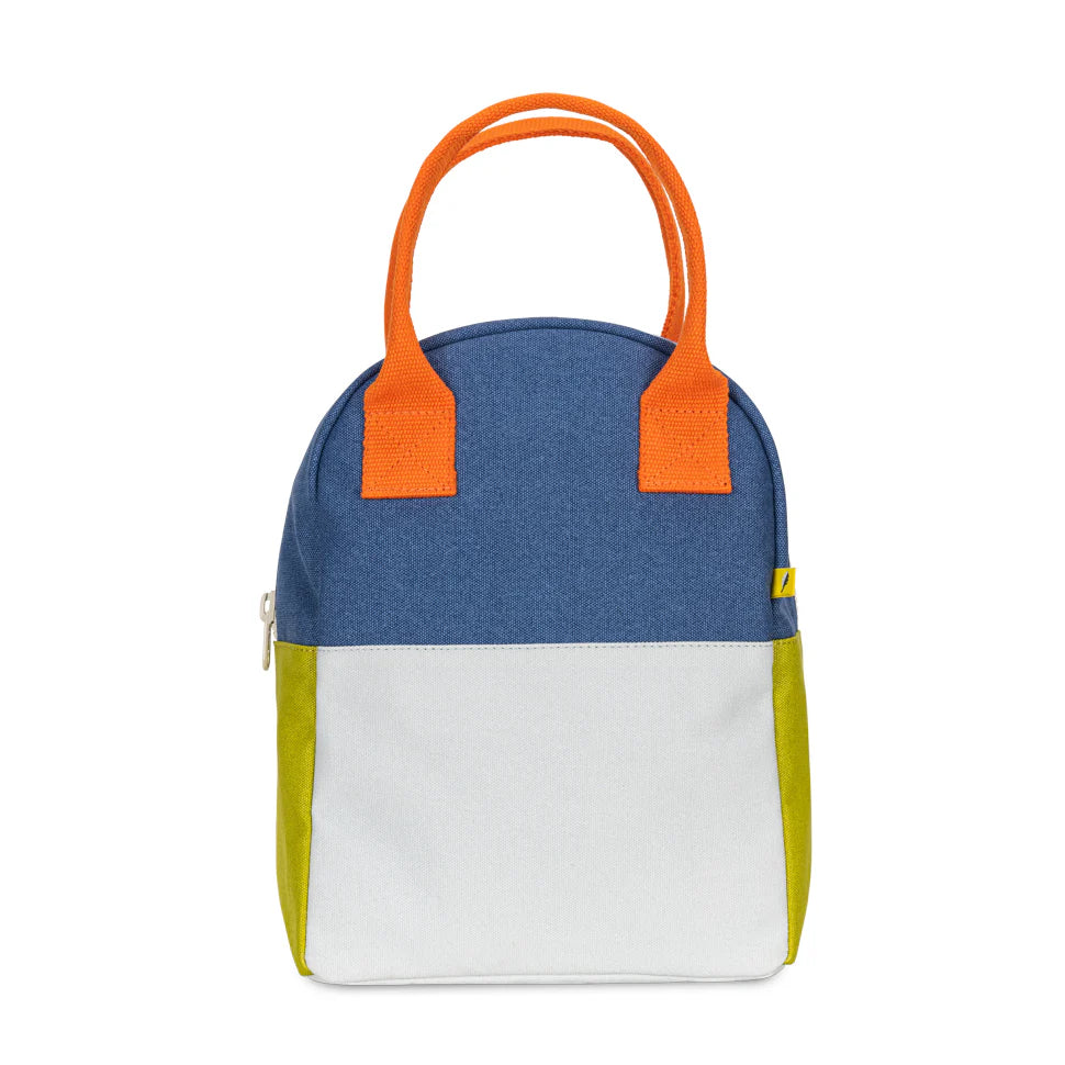 Sac à Lunch Marine et Agrume – Fluf