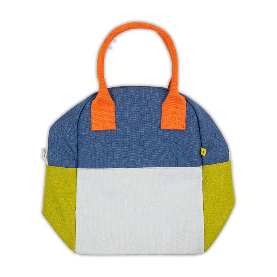 Sac à Lunch Marine et Agrume – Fluf