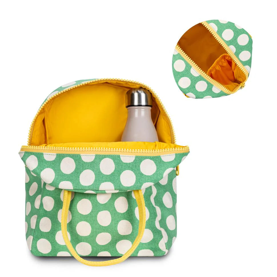 Sac à Lunch Pois Verts – Fluf