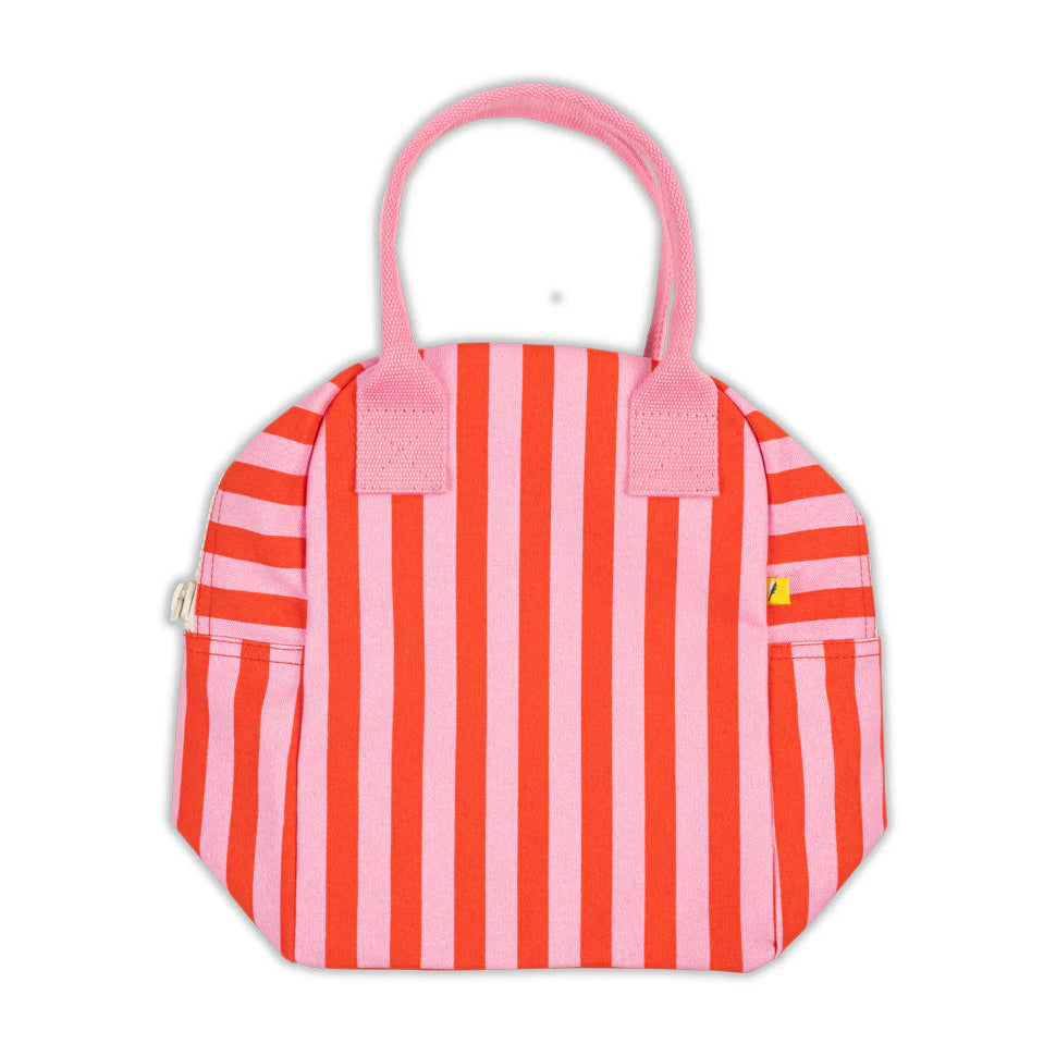 Sac à Lunch Rayures Rose – Fluf