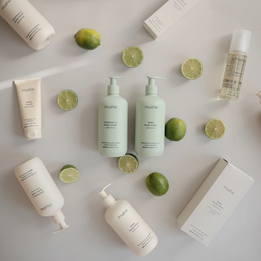 Shampoing et Gel Douche pour Bébé - Citron Vert