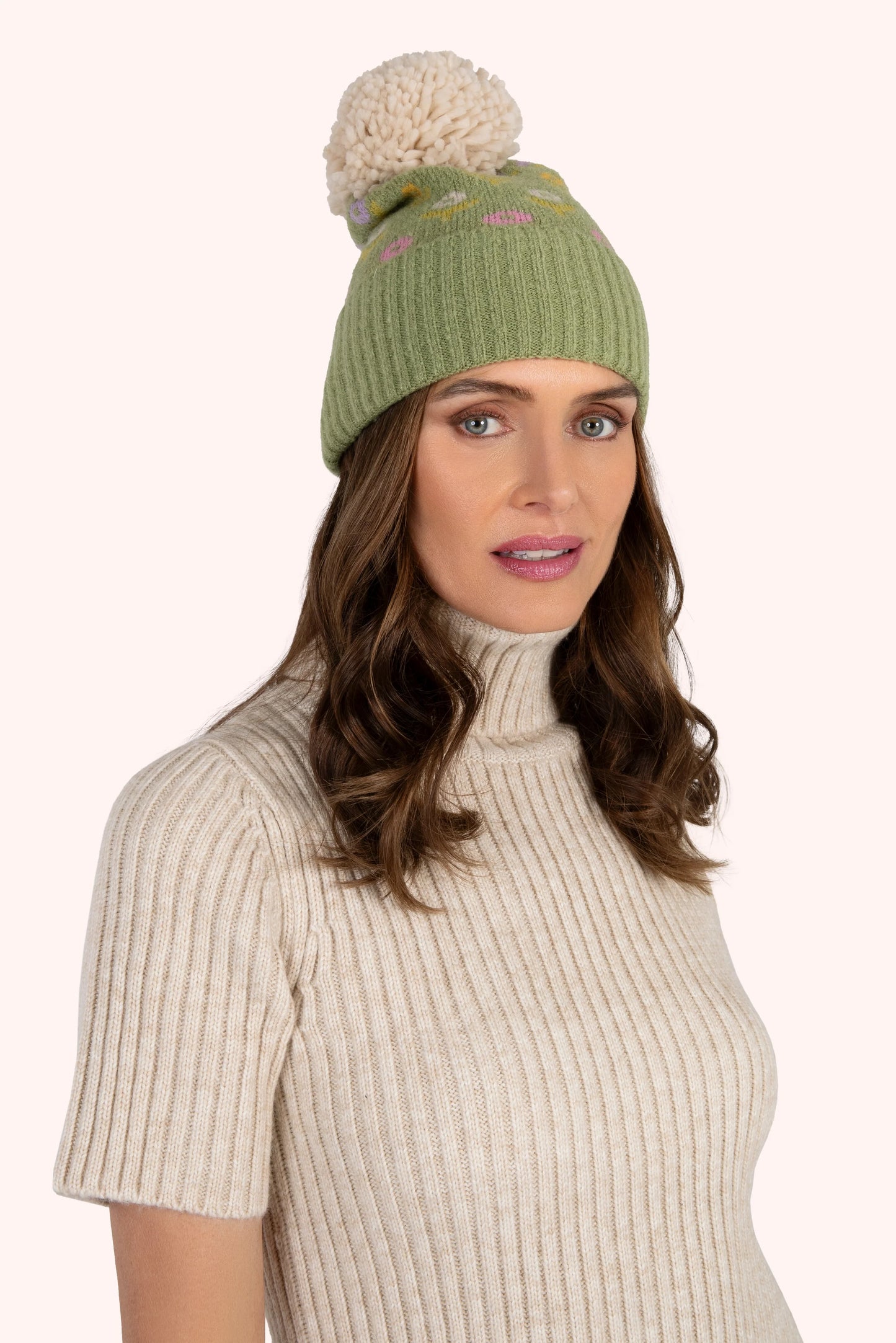 Tuque - Willow Ditsy Flower - Sauge