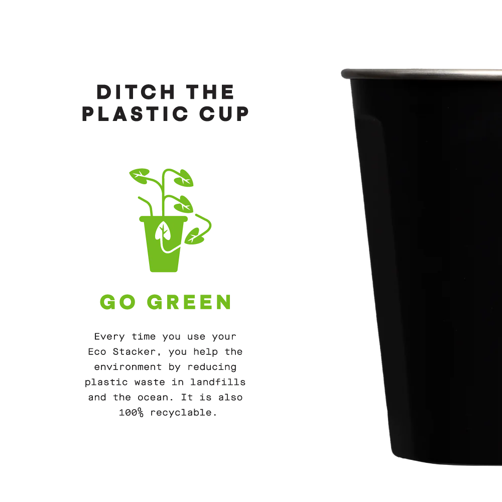 Verre Eco Stacker 18 oz Noir – Corkcicle