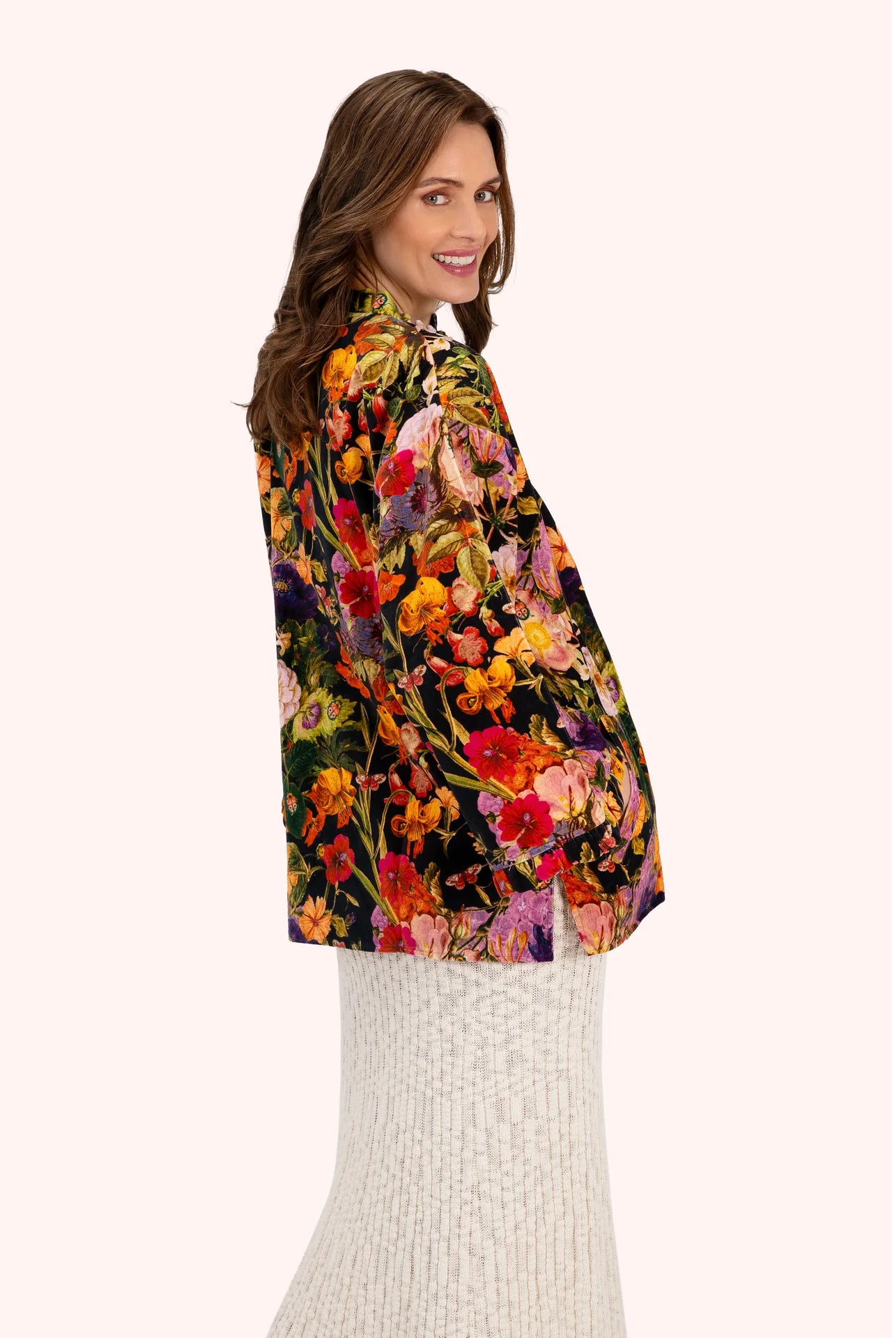 Veste en velours - Midnight Posy