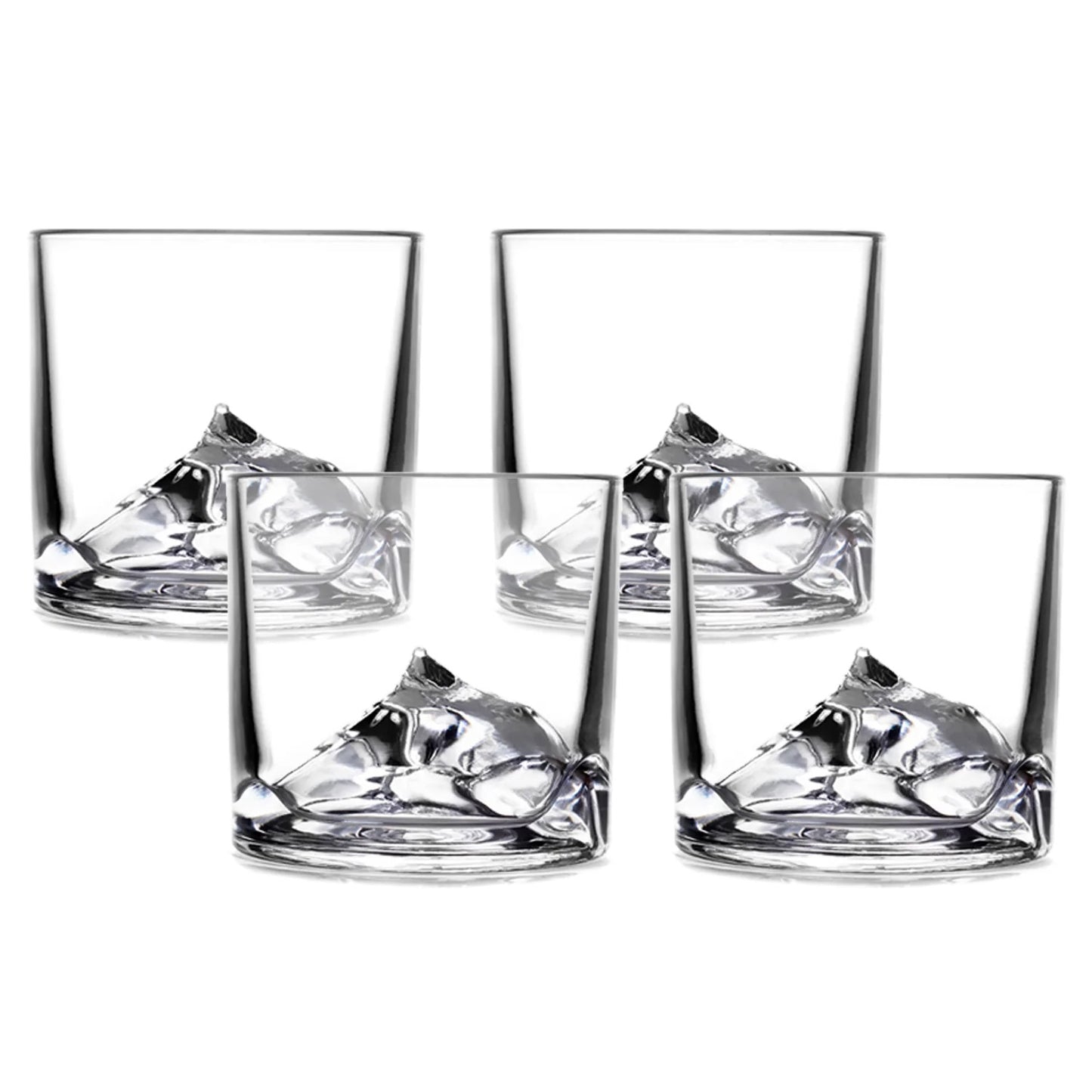 Ensemble de 4 verres à whisky Everest