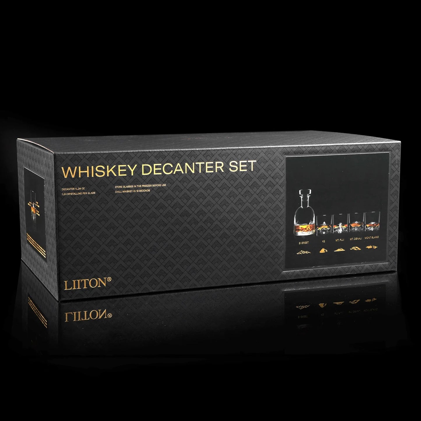Ensemble de Carafe à Whisky The Peaks – Liiton