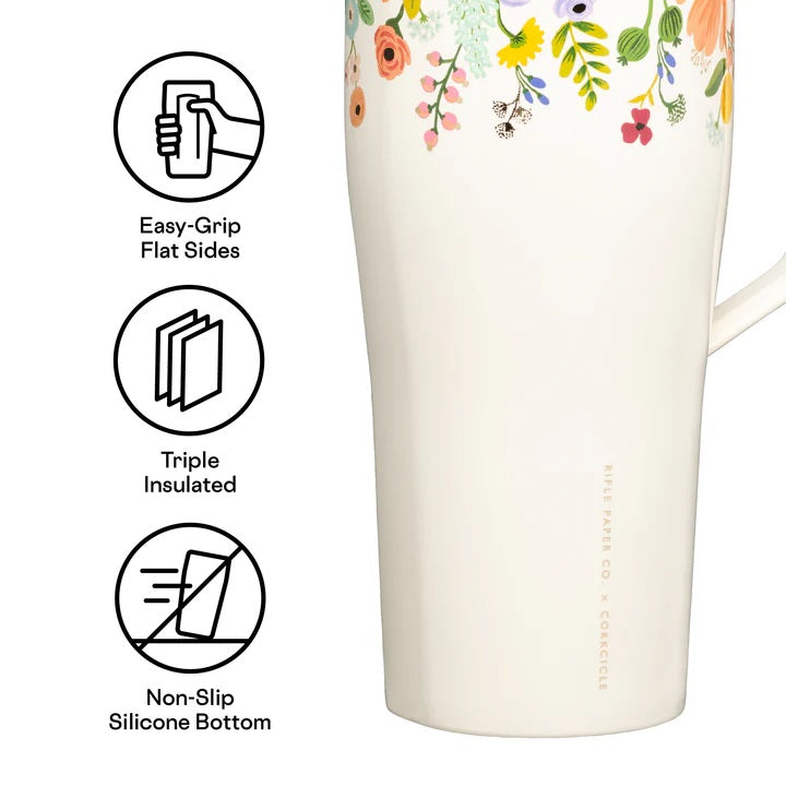 Cold Cup XL 30 oz Rifle Paper Co. x Corkcicle Party de Jardin – Corkcicle