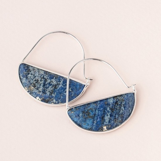 Scout -  Boucle d'oreille - Lapis/argent