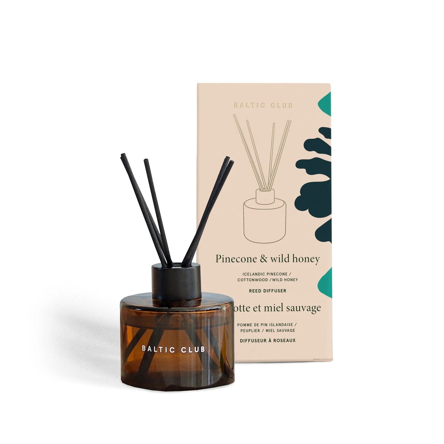 Diffuseur à Roseaux Cocotte + Miel Sauvage | Baltic Club