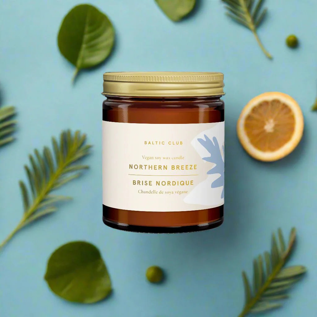 Bougie 8 oz Brise Nordique | Baltic Club