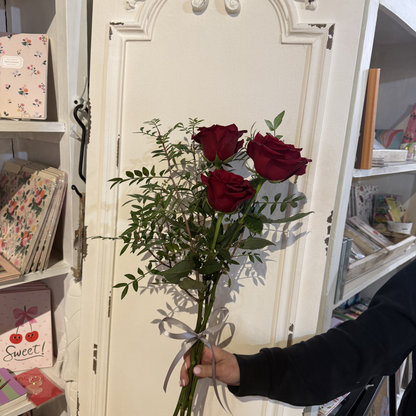 Bouquet de 3 Roses