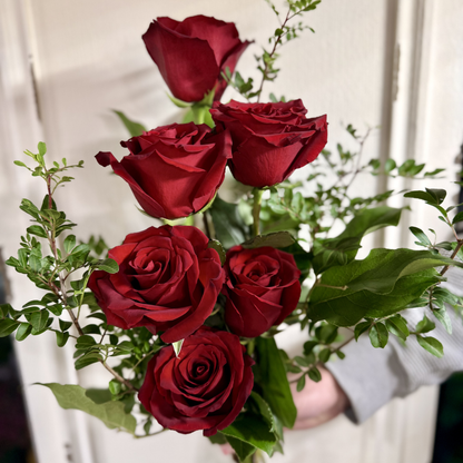 Bouquet de 6 Roses