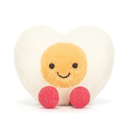 Amuseables Œuf Dur en Forme de Cœur | Jellycat
