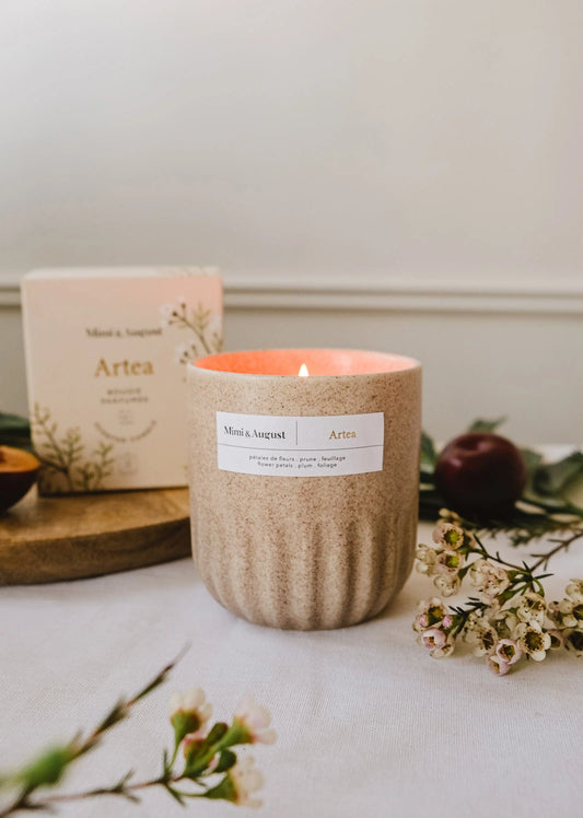 Bougie Réutilisable Artea - 11 oz